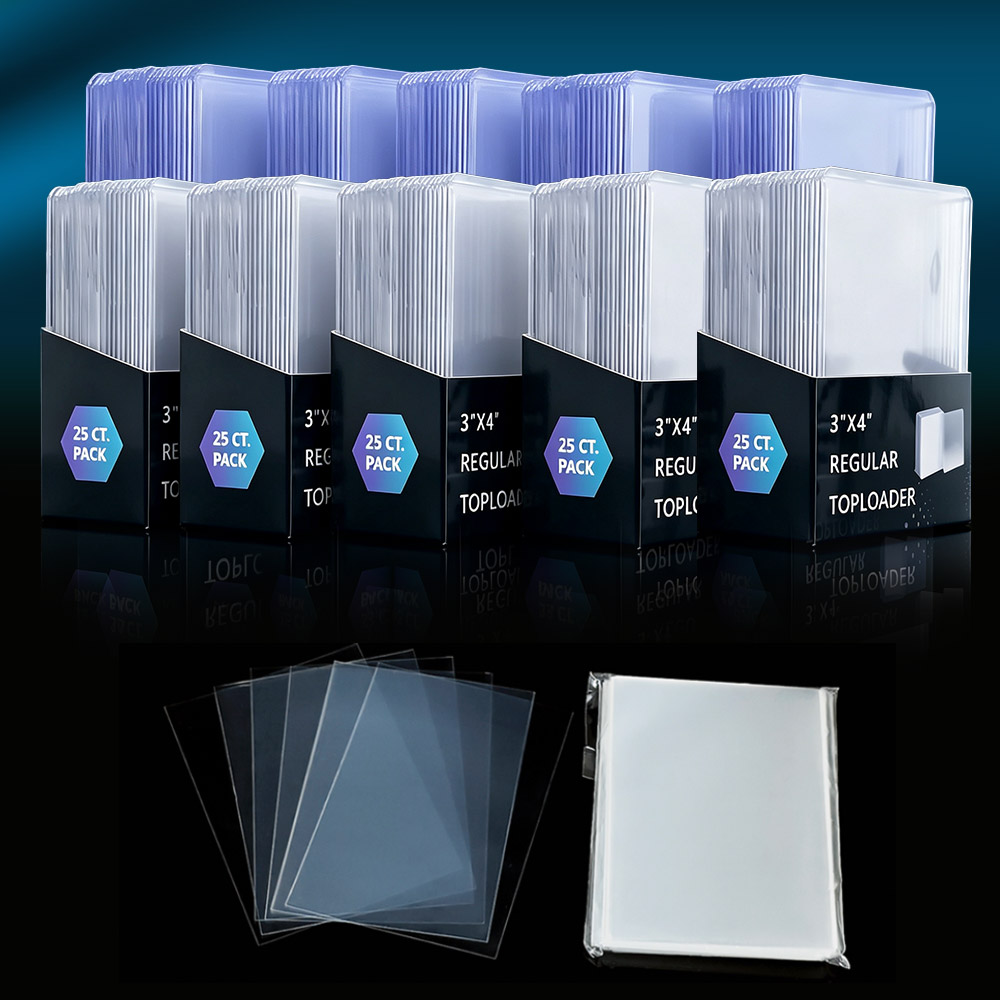 Card Top Loader - 35PT Top Cover Loader Clear Protective