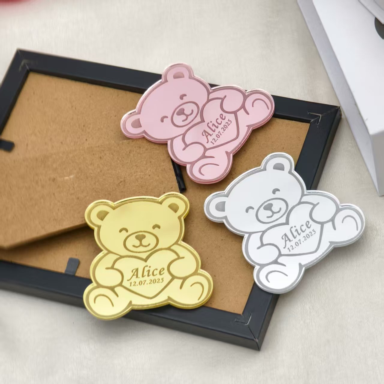 Graded Card Display - 30/50/100pcs Personalized Tags Baby Baptism Little