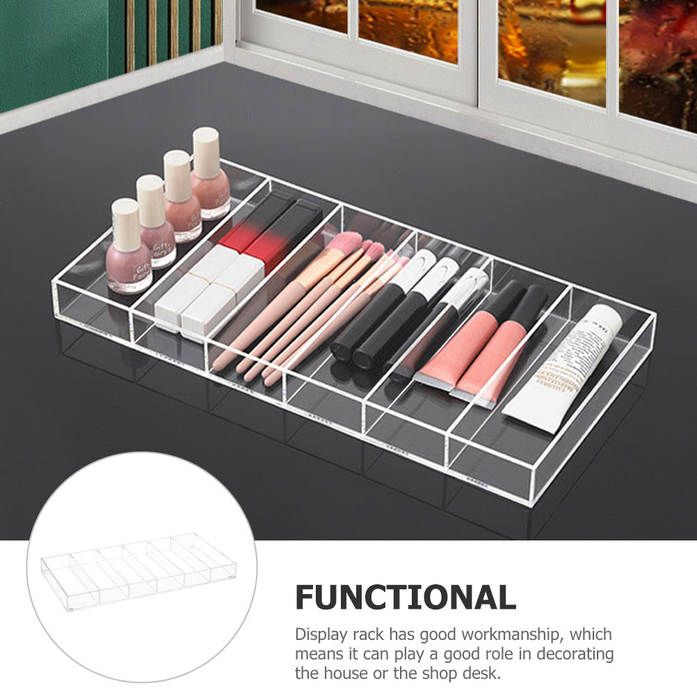 Display Case Acrylic - 6 Slots Sunglasses Organizer Tray Acrylic