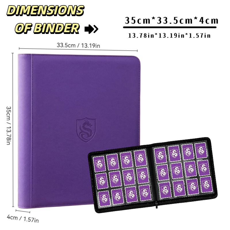 12-Slot Premium Side-Insert Ca - Pokemon Binder Card review and price