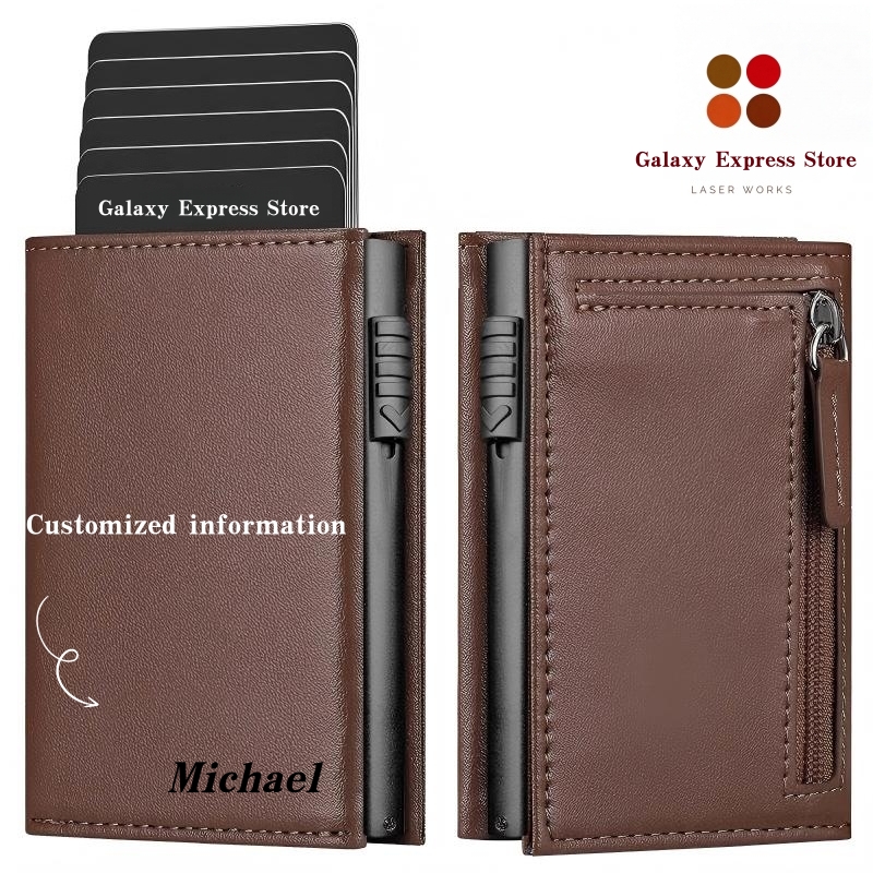 Customized Card Holder Wallet  - Card Top Loader review and price