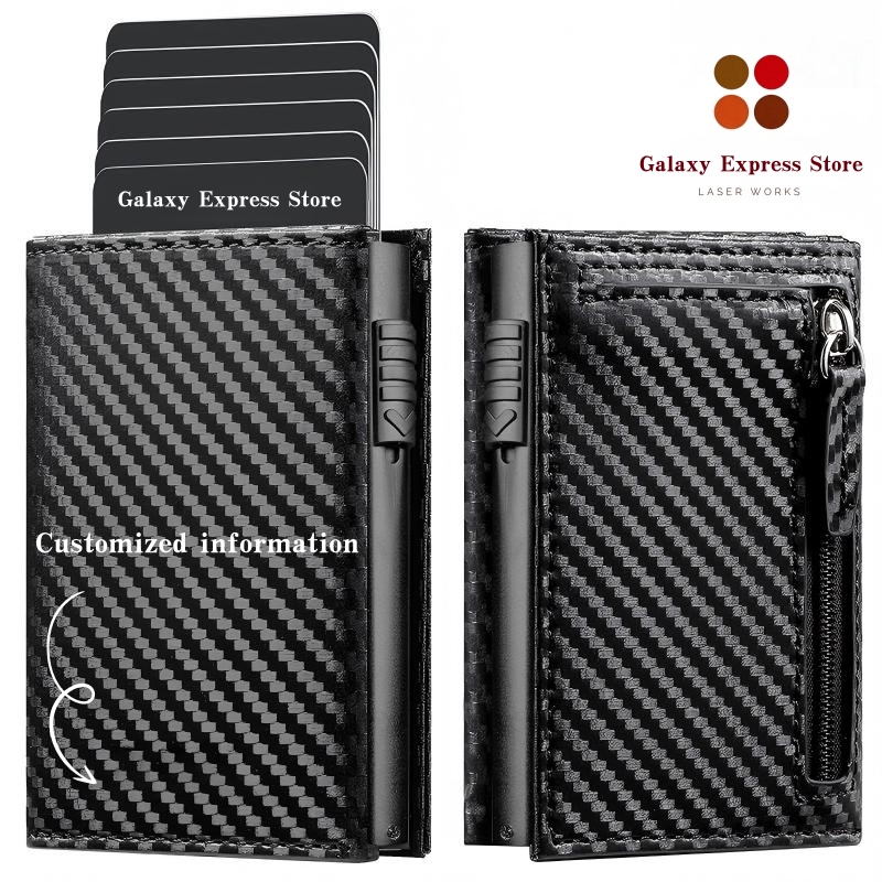 Customized Card Holder Wallet  - Card Top Loader review and price