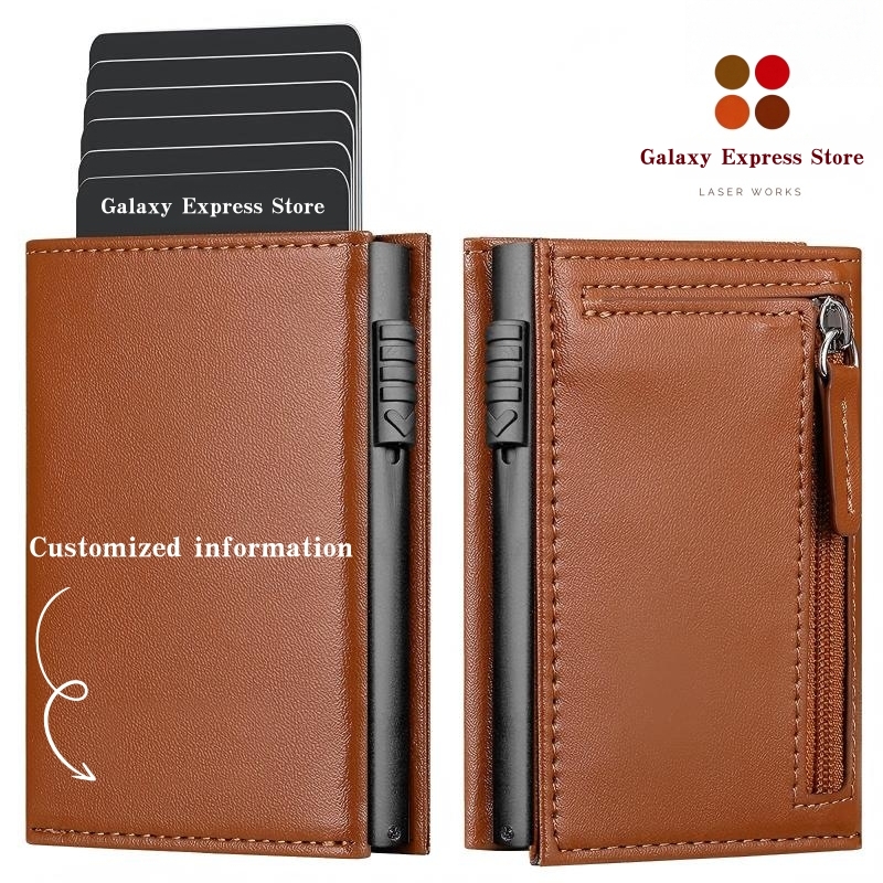Customized Card Holder Wallet  - Card Top Loader review and price